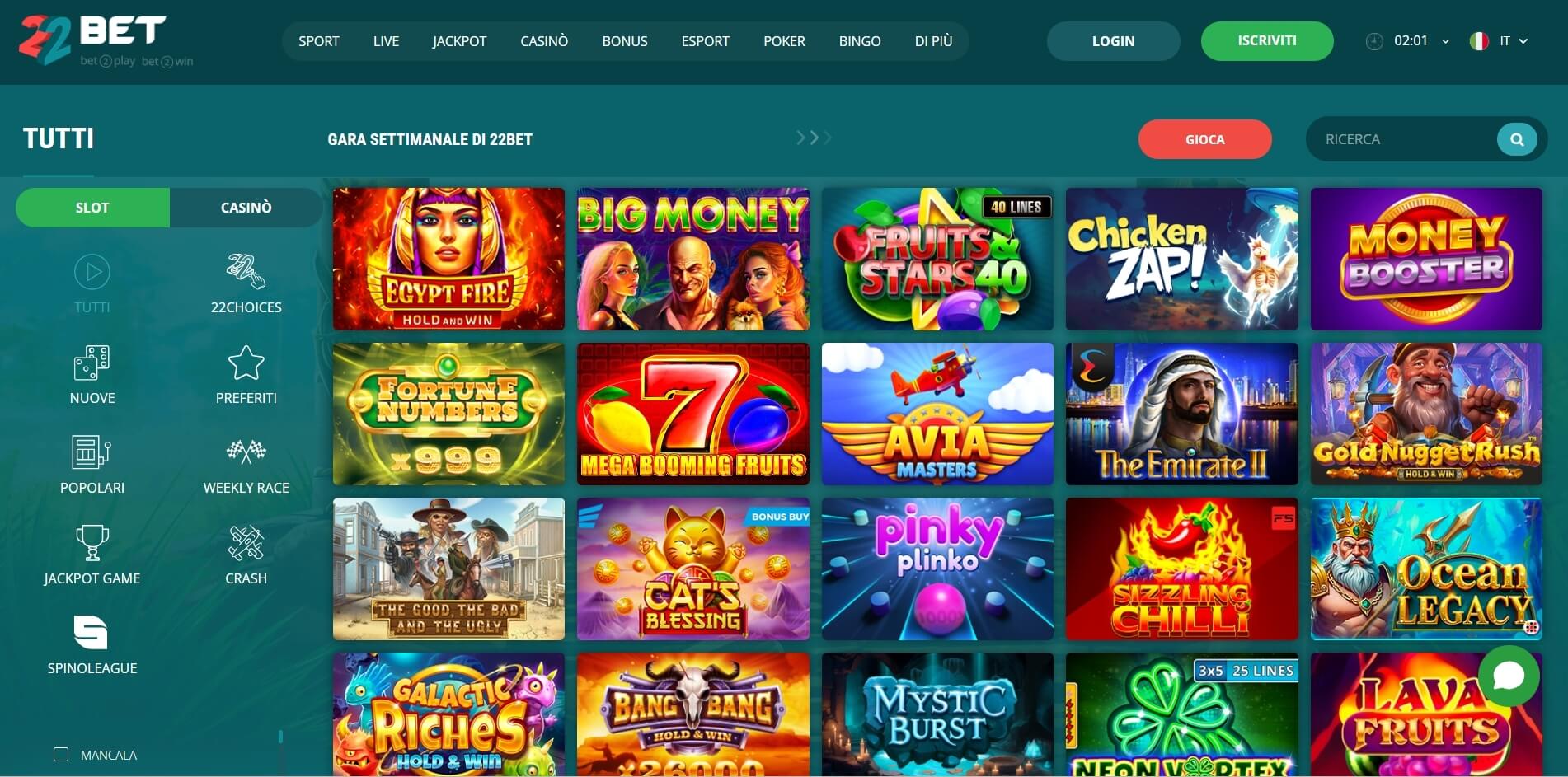 22BET